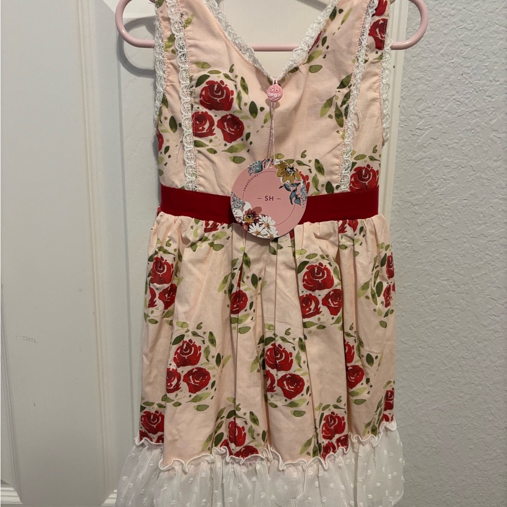 SweetHoney Floral Kids Dress